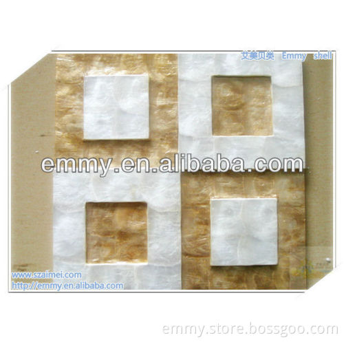 Capiz mother of pearl wall tile wall panel
